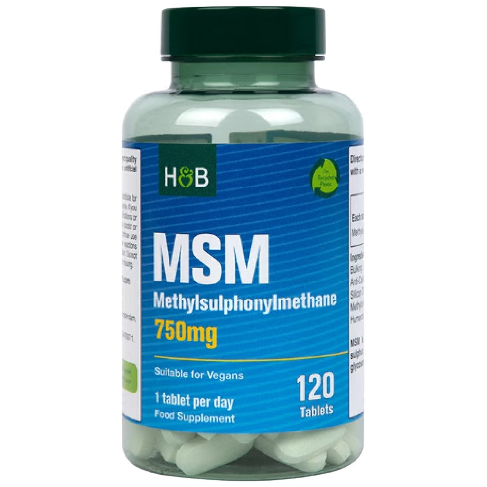 MSM / метилсулфонилметан 750 mg - 120 таблетки