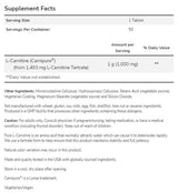 L-карнитин 1000 mg | Carnipure® - 50 таблетки