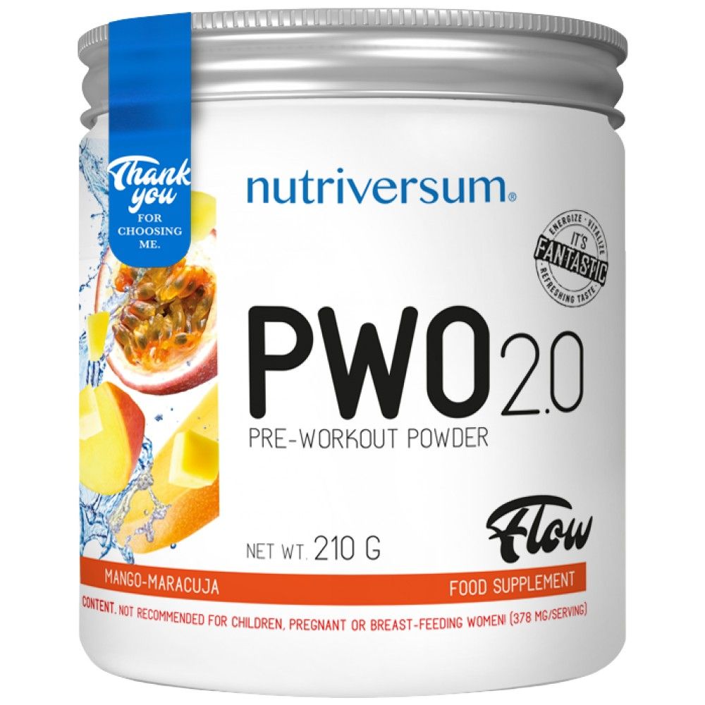 PWO 2.0 Поток | Прах преди тренировка - 210 грама