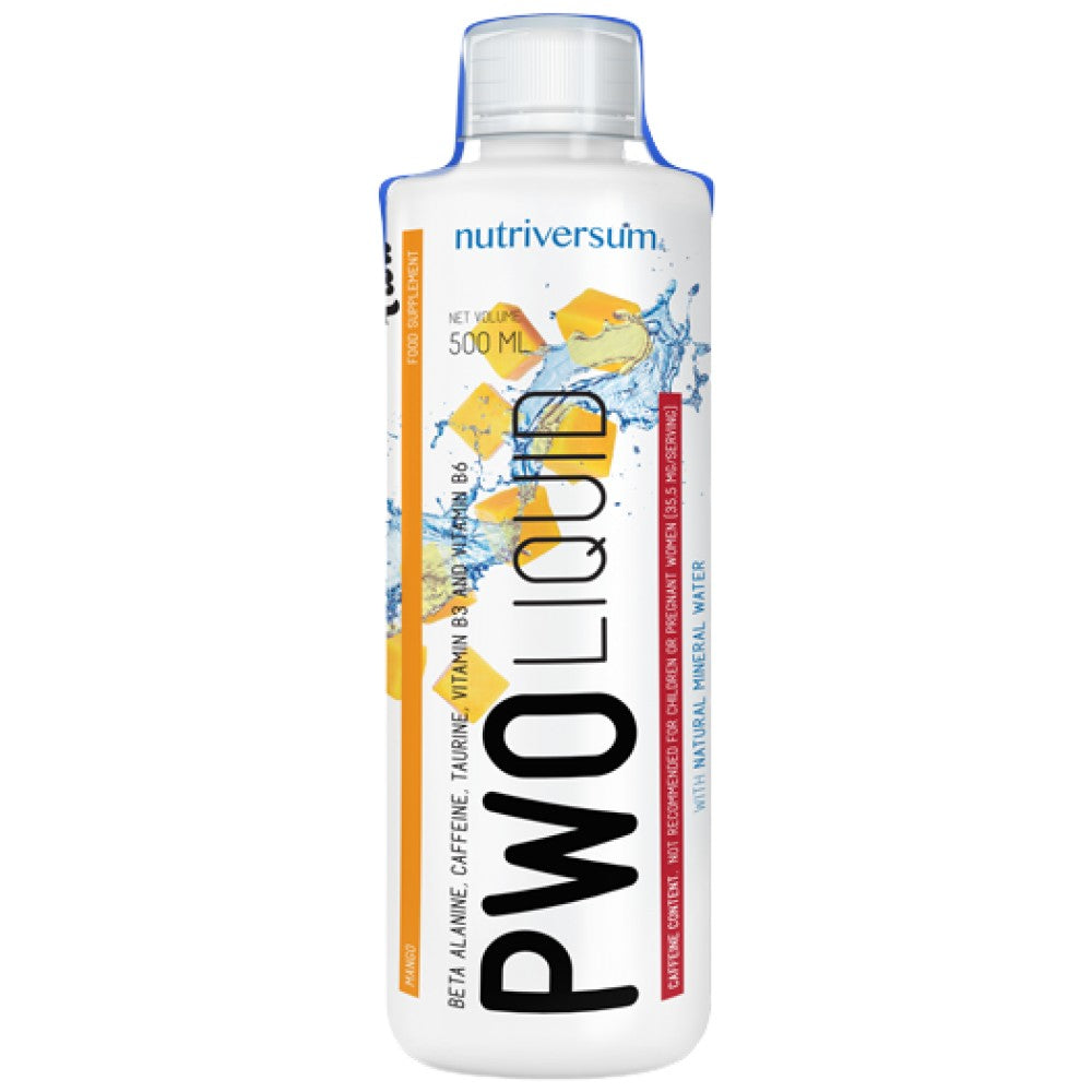 PWO течен поток | Течна предварителна тренировка - 500 ml