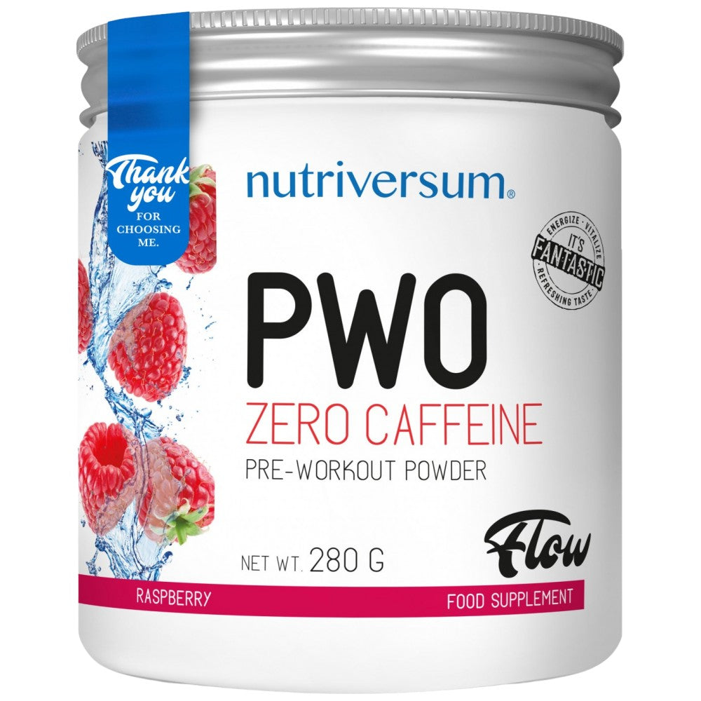 PWO Zero Caffeine | Без стимул прах преди тренировка-280 грама