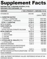 PWO Zero Caffeine | Без стимул прах преди тренировка-280 грама