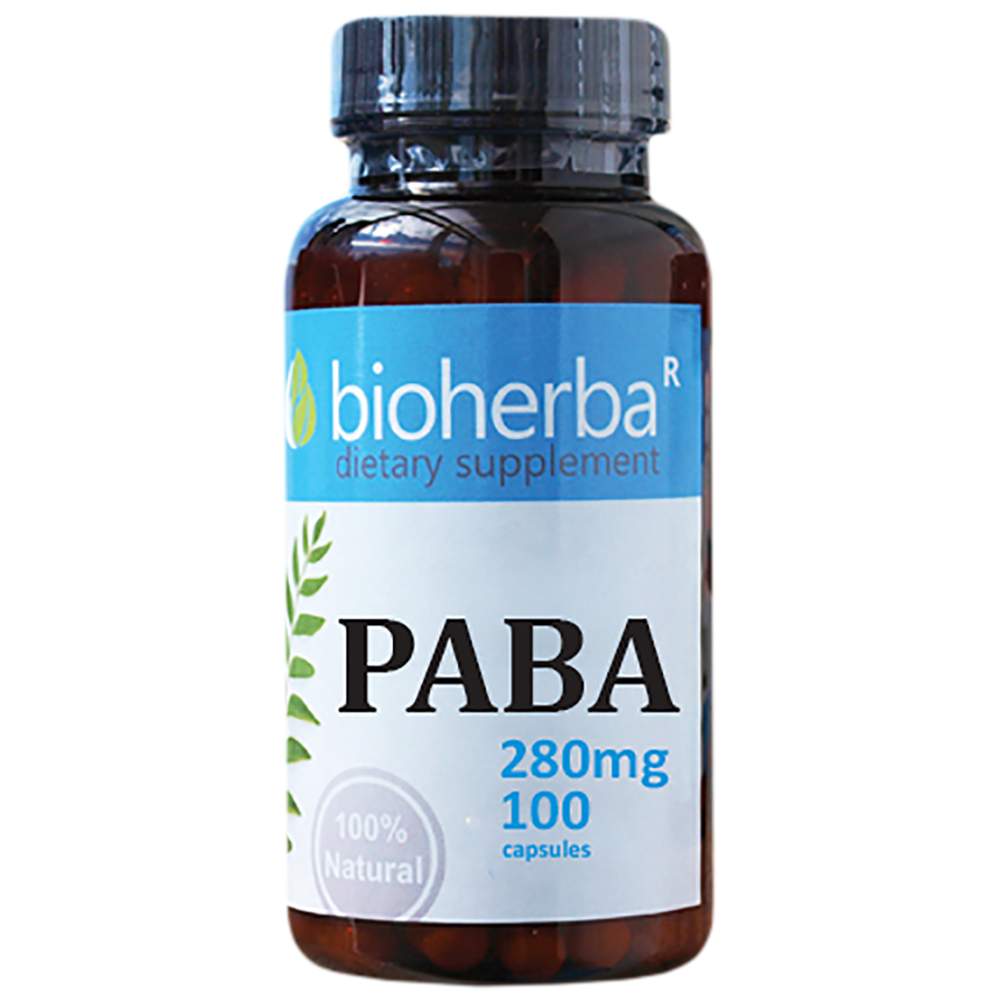 PABA 280 mg - 100 капсули
