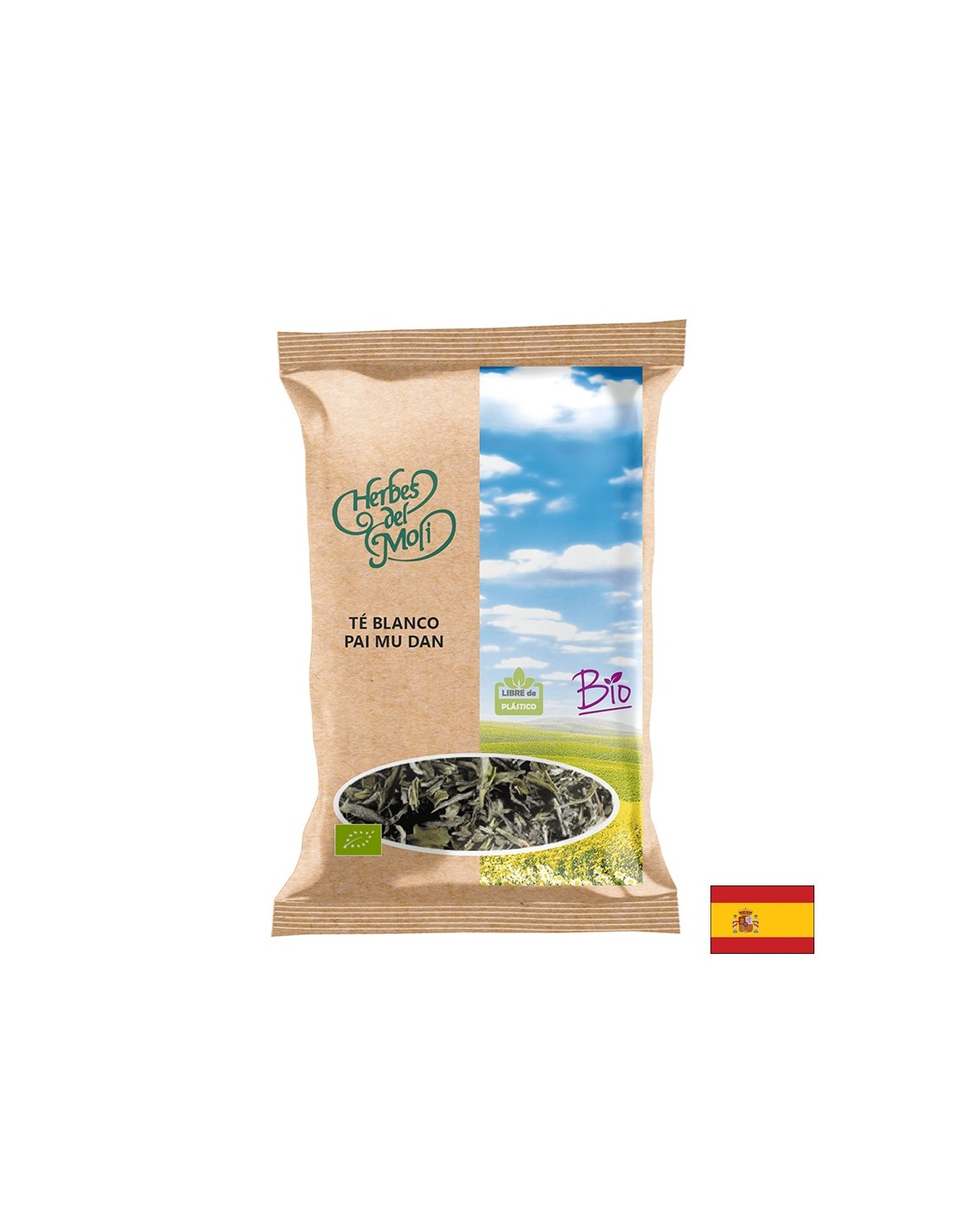 Био с бял чай - Pai Mu Dan, 30 g Herbes del Moli