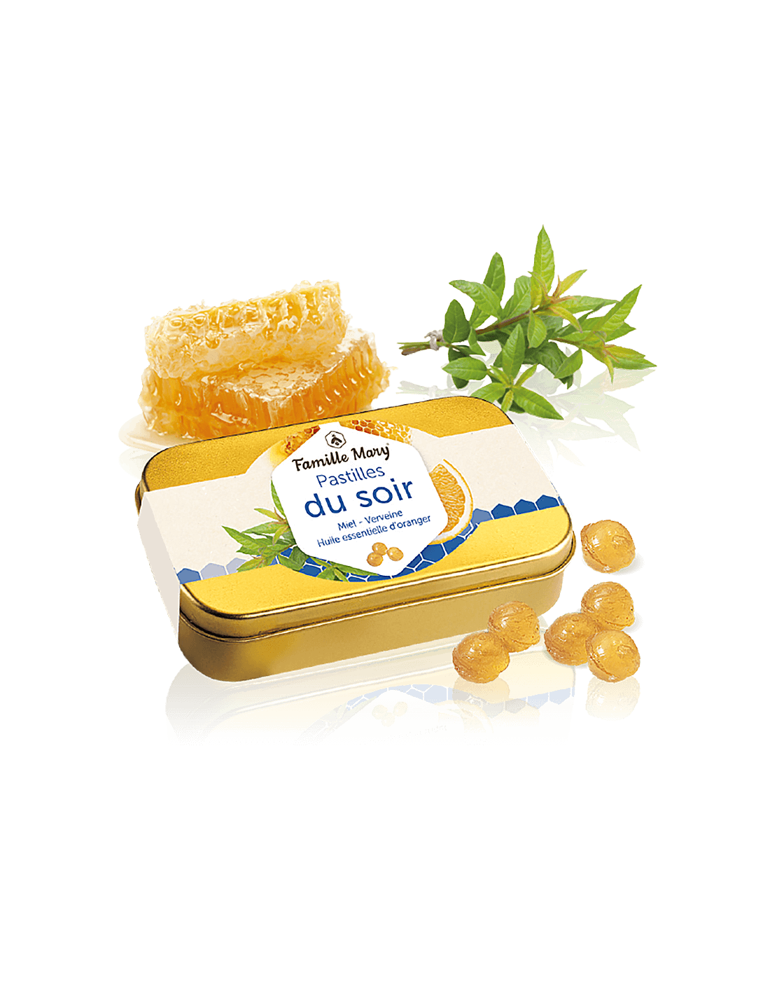 Таблетки за мирен сън с мед и Вербена - Pastilles du Soir