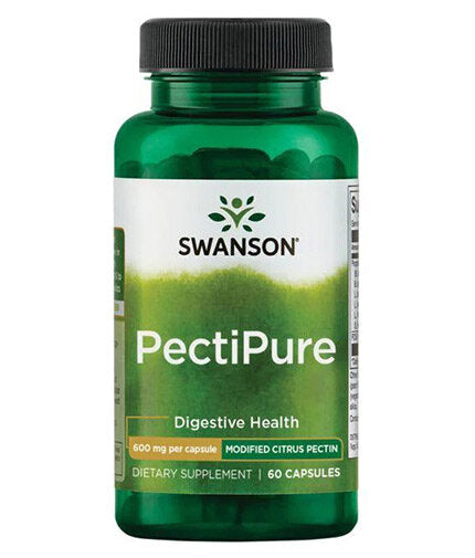 Pecipure модифициран цитрусов пектин 600 mg - 60 капсули