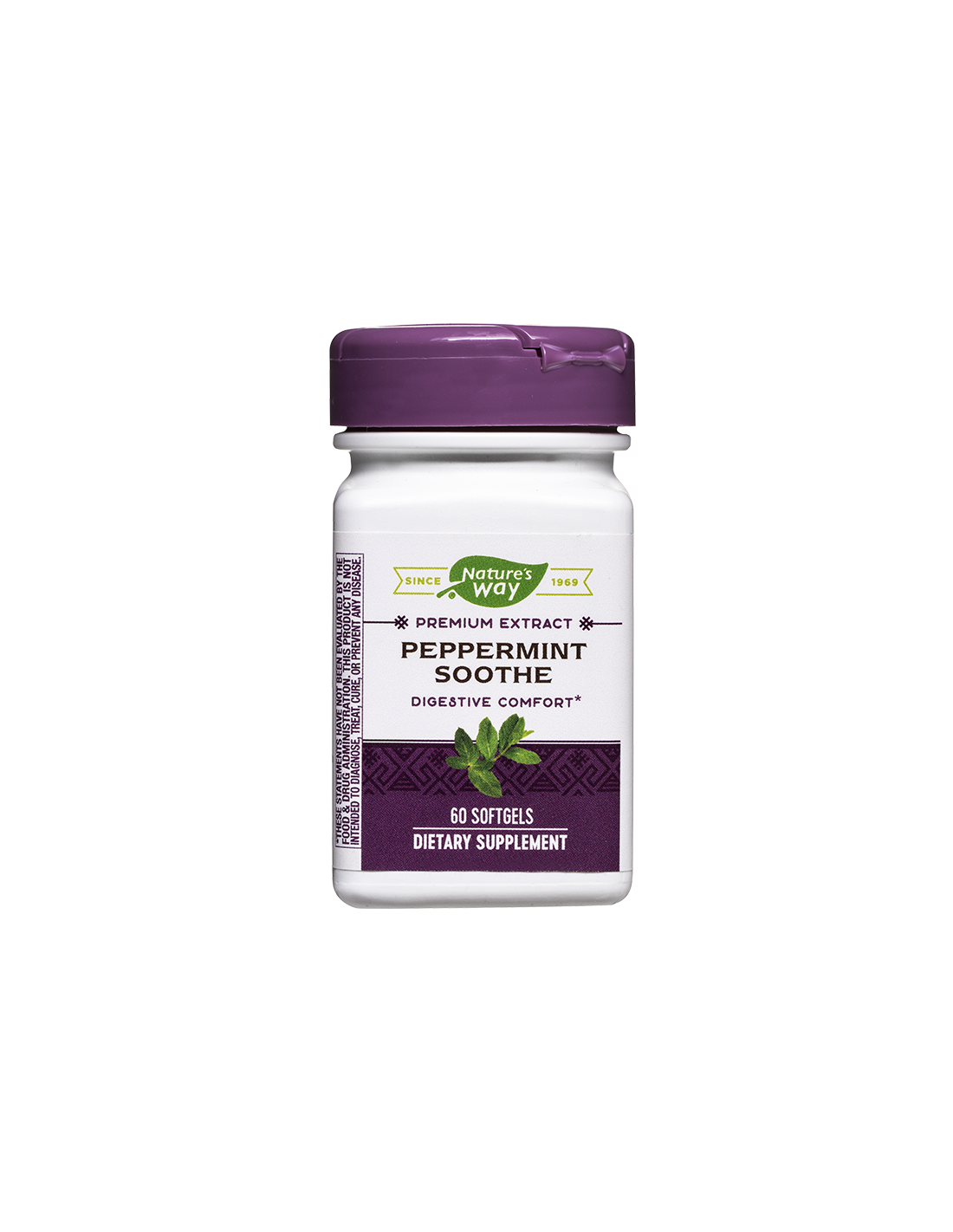 Peppermint SOOTHE - Билкова смес за добро храносмилане, 60 Softgels Nature's Way