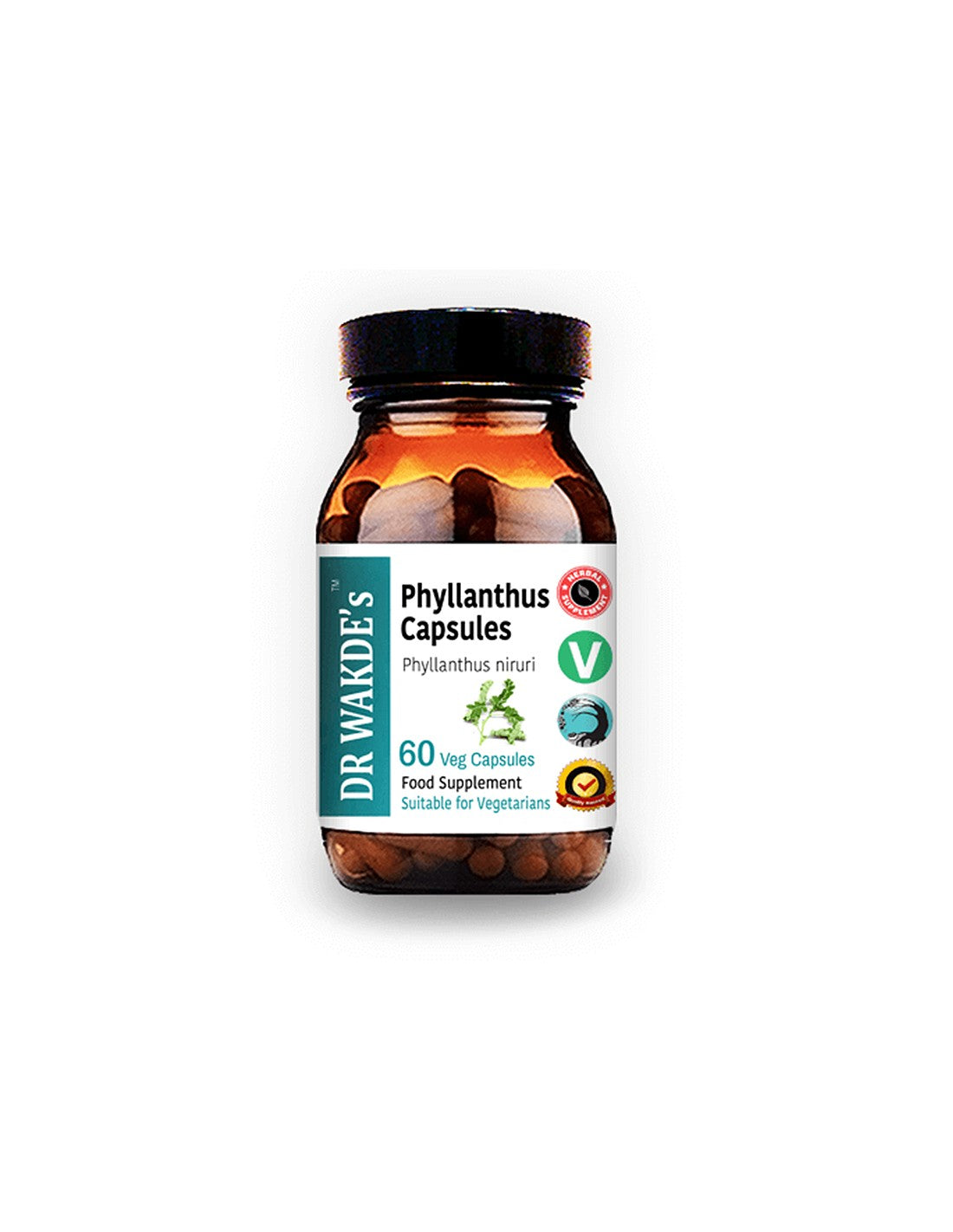 Phyllanthus - За заболявания на черния дроб и далака, подагра, 60 капсули
