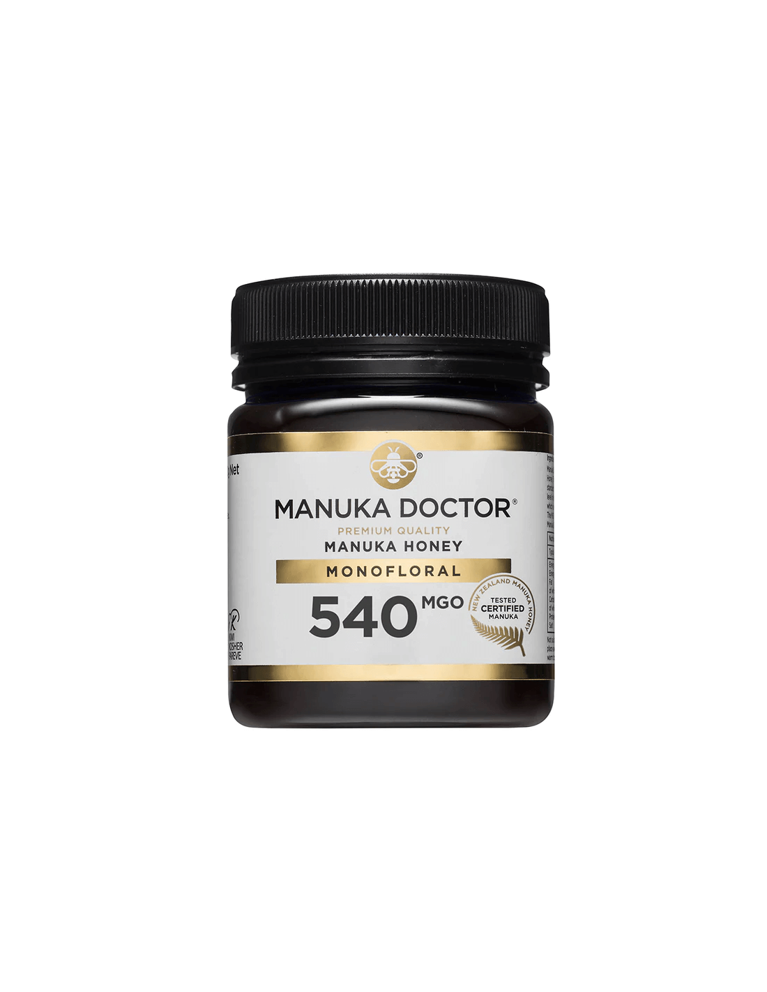 Премиум качествен монофлорал 540 MgO - Monofloral Manuka Honey, 250 g