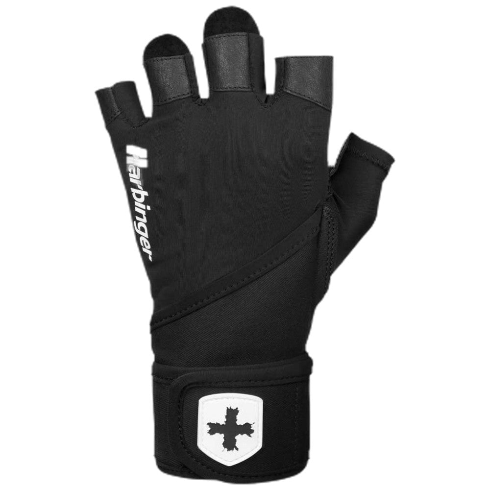 Мъжки ръкавици Pro Wrist Wraps 2.0/С шпилки - черно