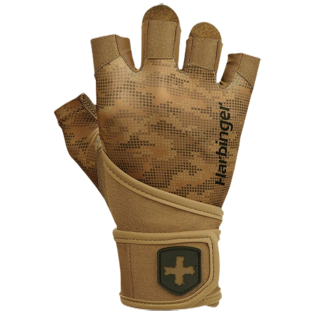 Мъжки ръкавици Pro Wrist Wraps 2.0/С шипове - Tan Camo