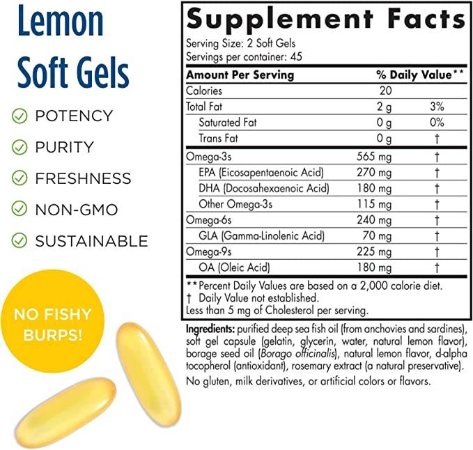 Proefa - Omega 3.6.9 - 90 гел капсули