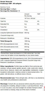 Proomega CRP | С Curcmin и Glutathione - 90 гел капсули
