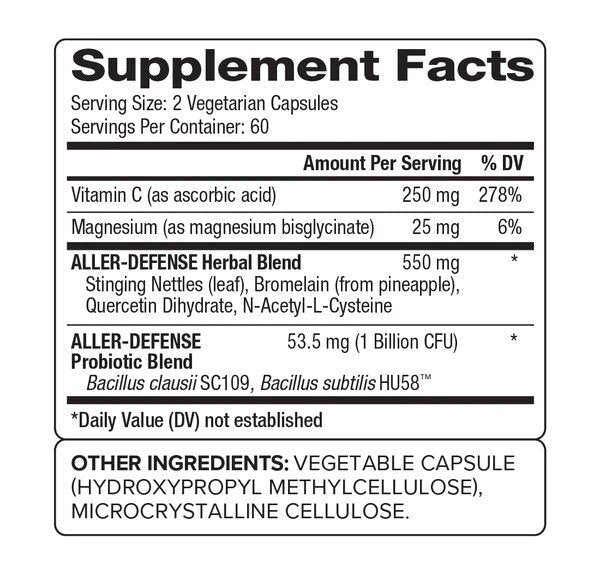 <tc>Probiogen</tc> Aller Defence Probiotic - Пробиотик - 120 капсули