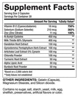 Доказано чернодробно DTOX / Натурална детоксикация 60 капсули