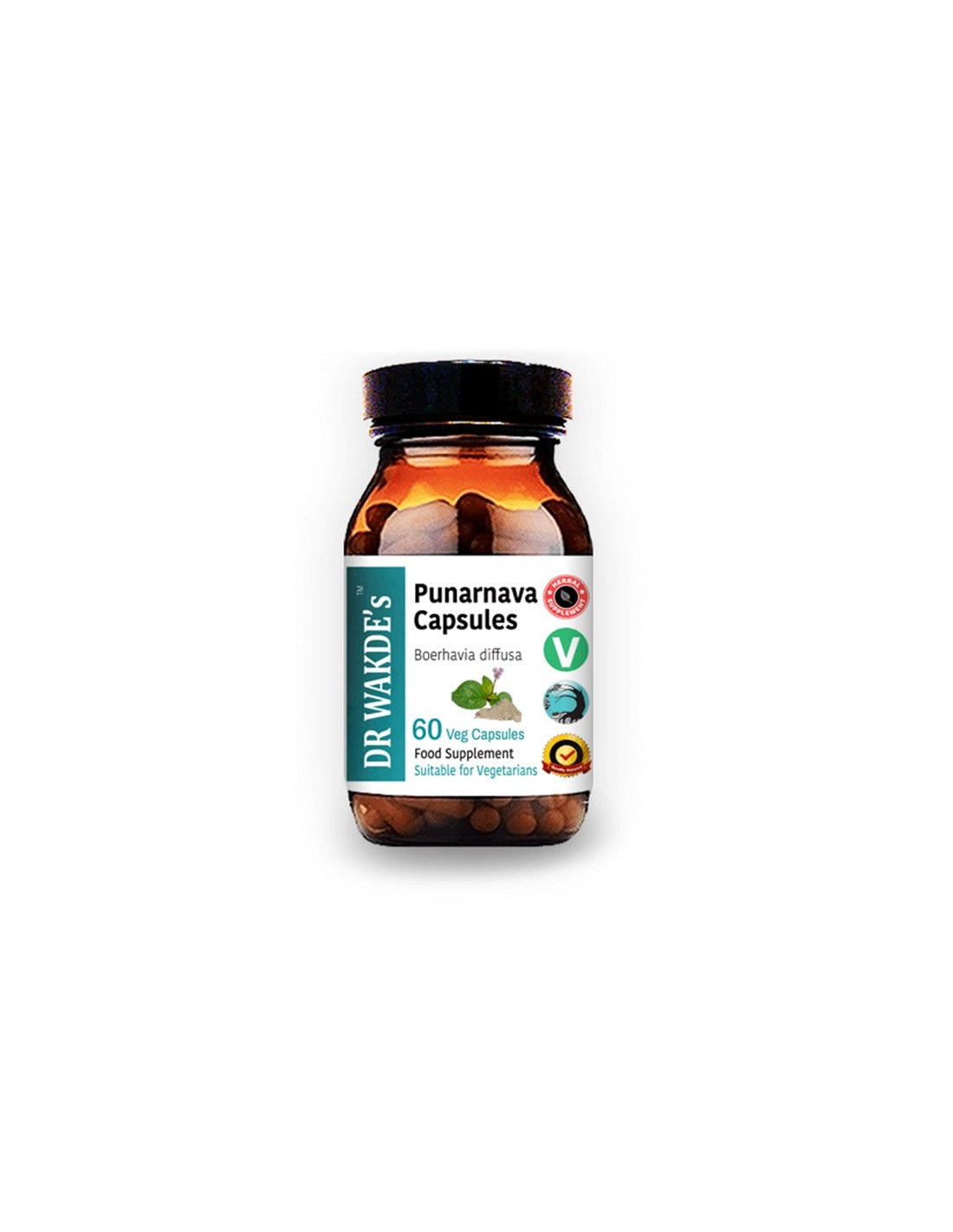Punarnava / Punarnava Ayurveda, 60 капсули д -р Wakde's