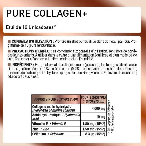 Чист колаген+ изстрели - 10 x 15 ml