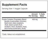 Лилав антиоксиданти Комплекс Fruit & Veggie 400 mg - 60 капсули