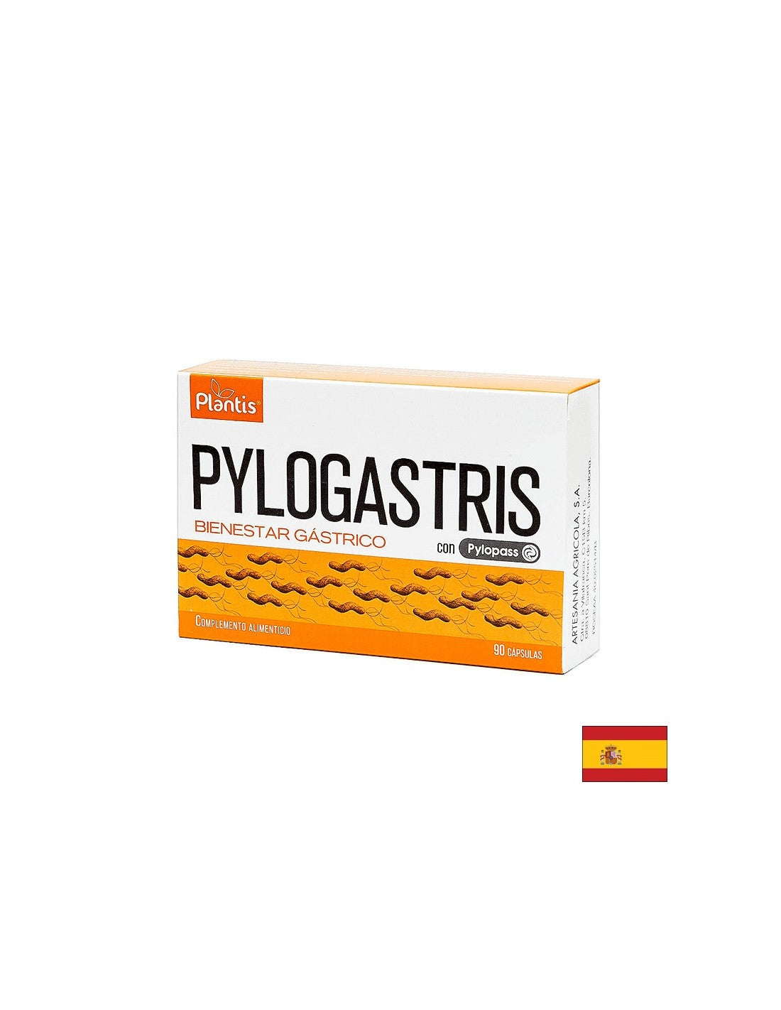 Чревно здраве - Pylogastris - пробиотик (L. Reuteri) 100mg & Calcium 135mg & Magnesium 28mg, 90 капсули