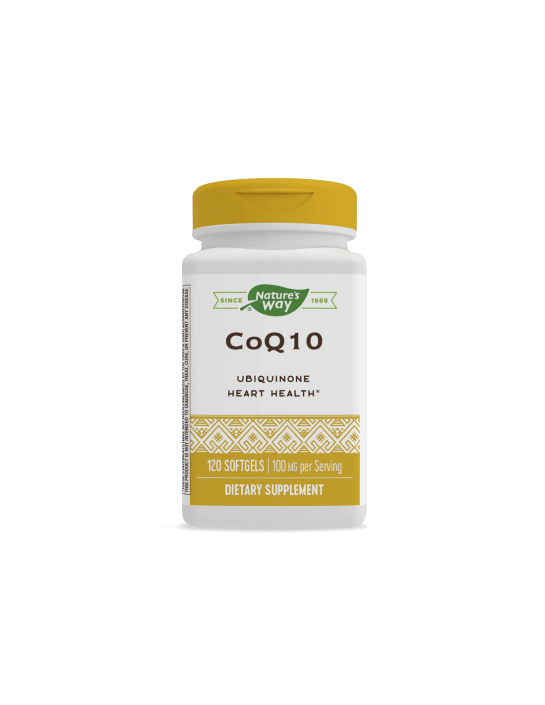 Coenzyme Q10 (убихинон) за здравословно сърце, 100 mg, 60 меки капсули