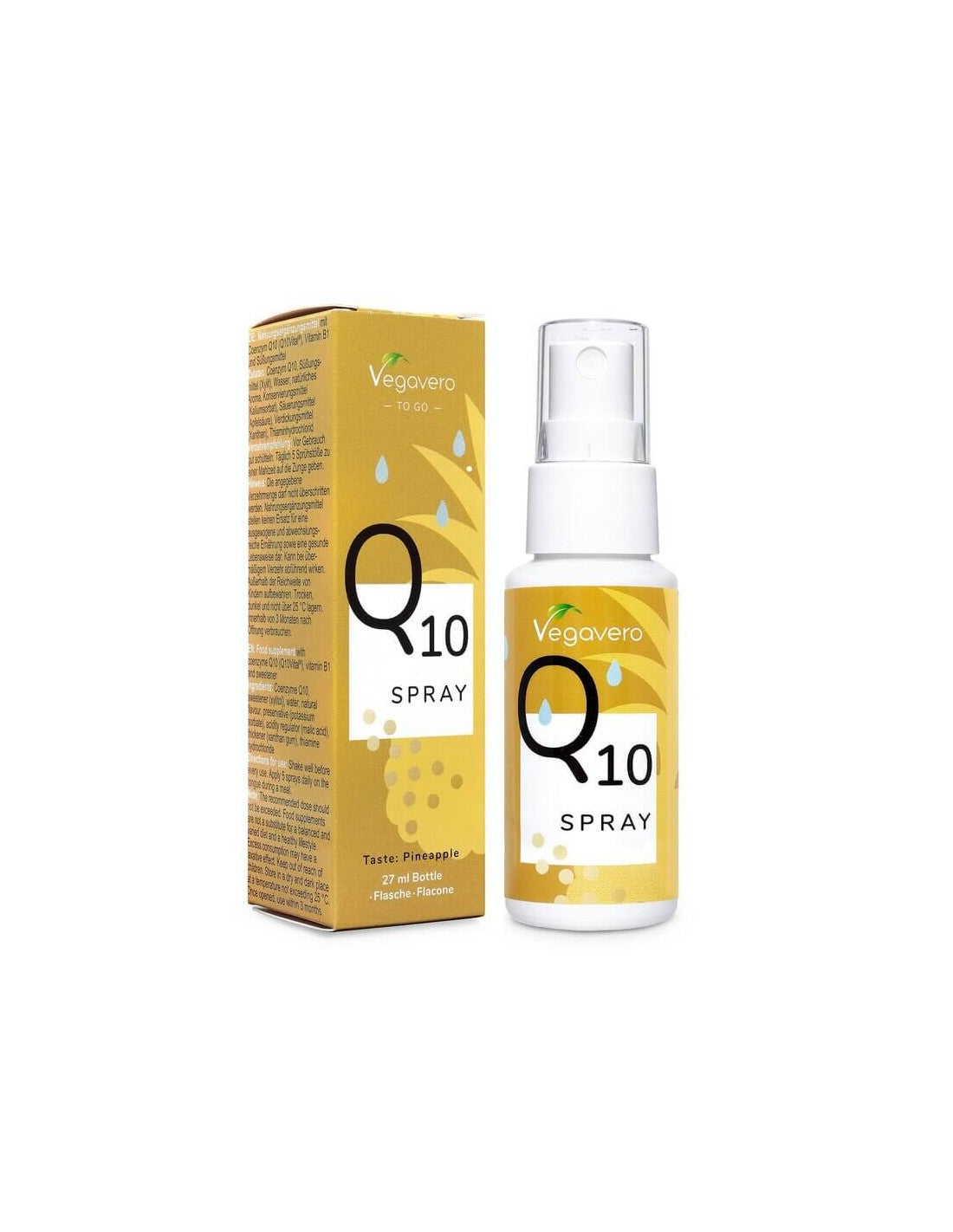 Q10 Спрей/ Коензим Q10/ Орален спрей, 27 ml, 100% веган <tc>Vegavero</tc>