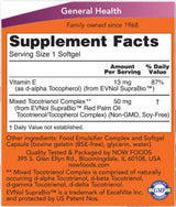 Червена палма Tocotrienols 50 mg - 60 мекигели