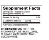 Намален глутатион 250 mg / 60 капачки
