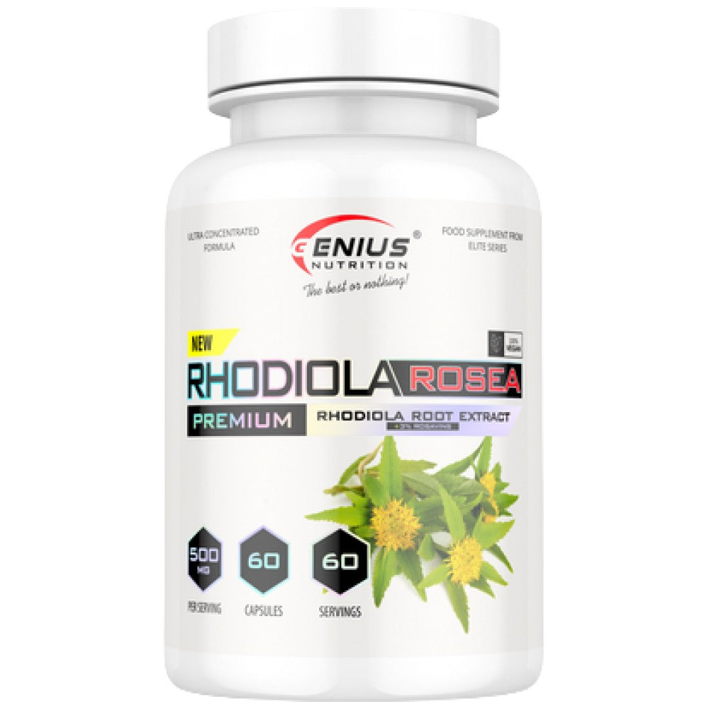 Rhodiola rosea 500 mg - 60 капсули