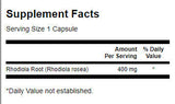 Rhodiola rosea корен 400 mg - 100 капсули