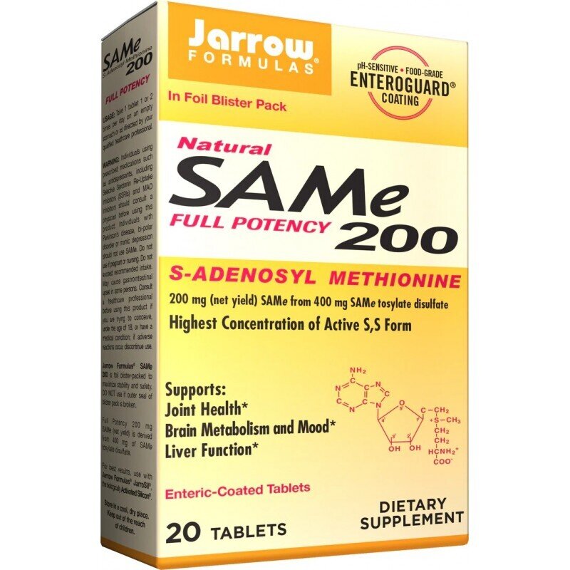 SAM -E 200 mg - 20 таблетки