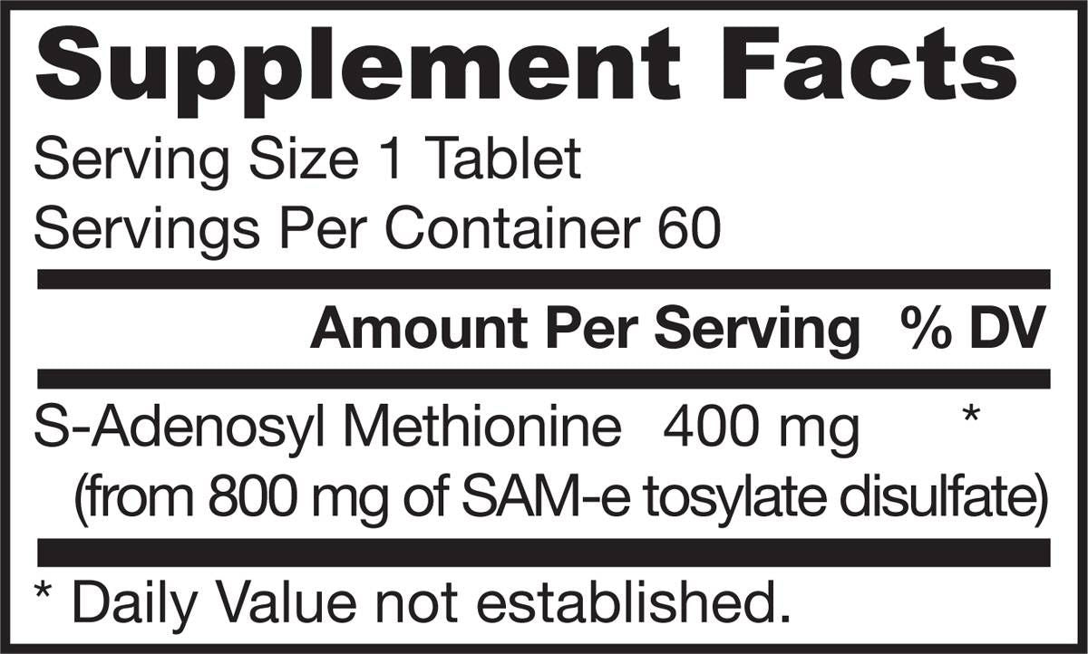 SAM -E 400 mg - 60 таблетки