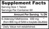 SAM -E 400 mg - 60 таблетки