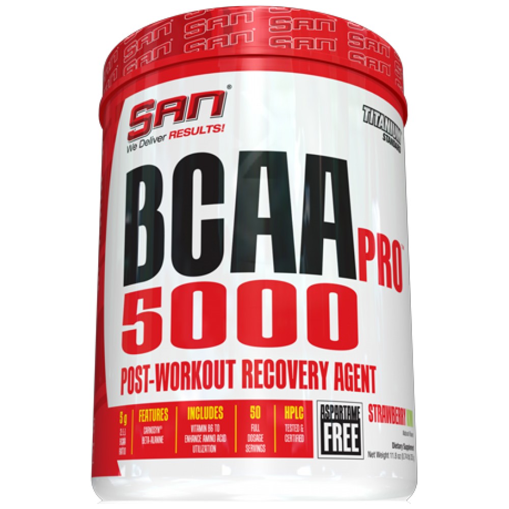 BCAA PRO 5000/Аспартам безплатно - 345 грама