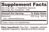 <tc>Pure Nutrition</tc> - СЕЛЕН 200 мкг - 100 растителни капсули