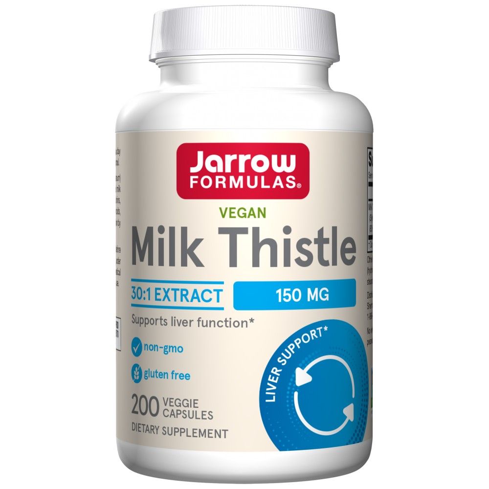 Млечен трън 150 mg | Стандартизиран 30: 1 екстракт - 200 капсули