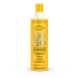 Слънцезащитен крем за лице и тяло SPF 50 с анти -старееща хиалуронова киселина - 200 ml