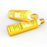 Слънцезащитен крем за лице и тяло SPF 50 с анти -старееща хиалуронова киселина - 200 ml