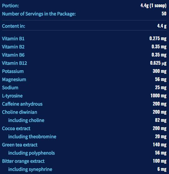 Stim Pak [220 грама, 50 порции]