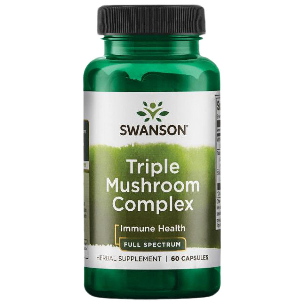 Троен гъбен комплекс 600 mg - 60 капсули