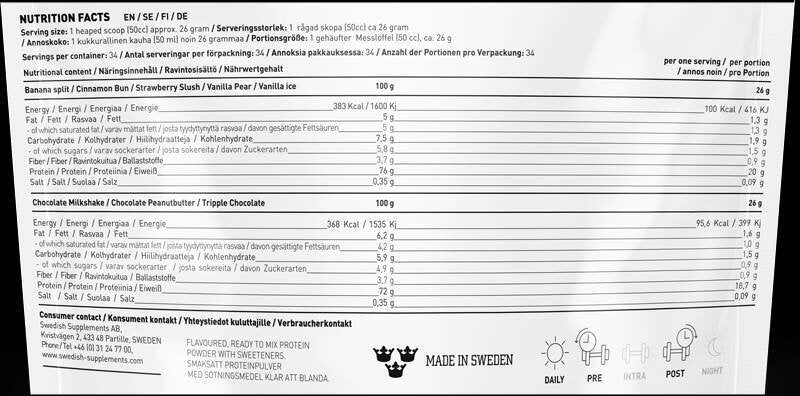 <tc>Swedish Supplements</tc> Lifestyle Whey [900 грама, 34 дози]
