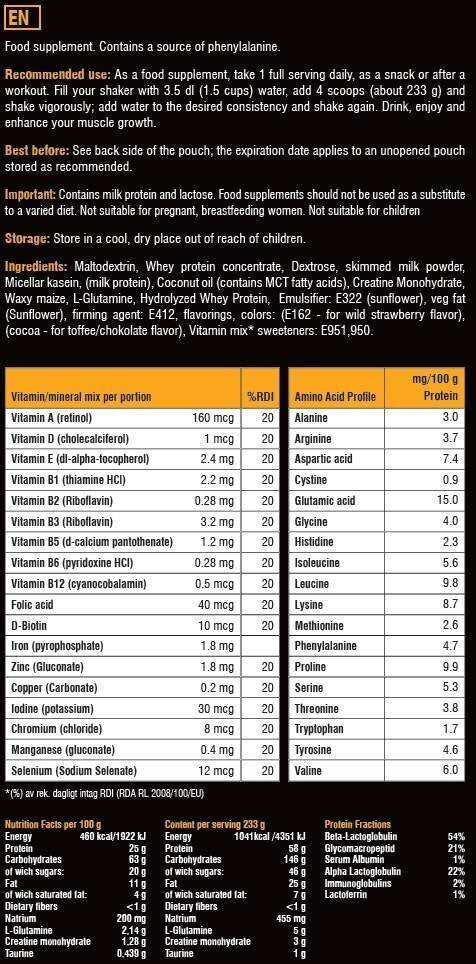 <tc>Swedish Supplements</tc> Massive Mass Gainer 3.50 кг