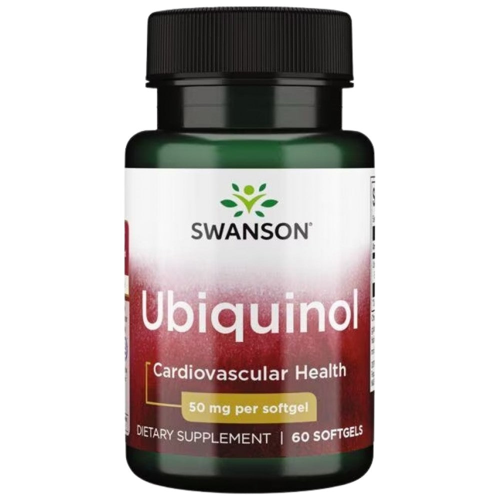 Убихинол 50 mg - 60 гел капсули