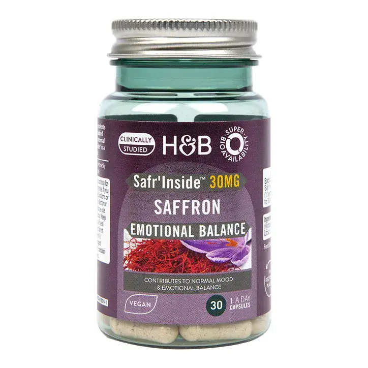 Шафран 30mg 30 капсули Holland & Barrett
