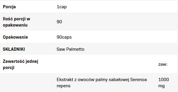 Трион Palmetto 1000 mg - 90 капсули