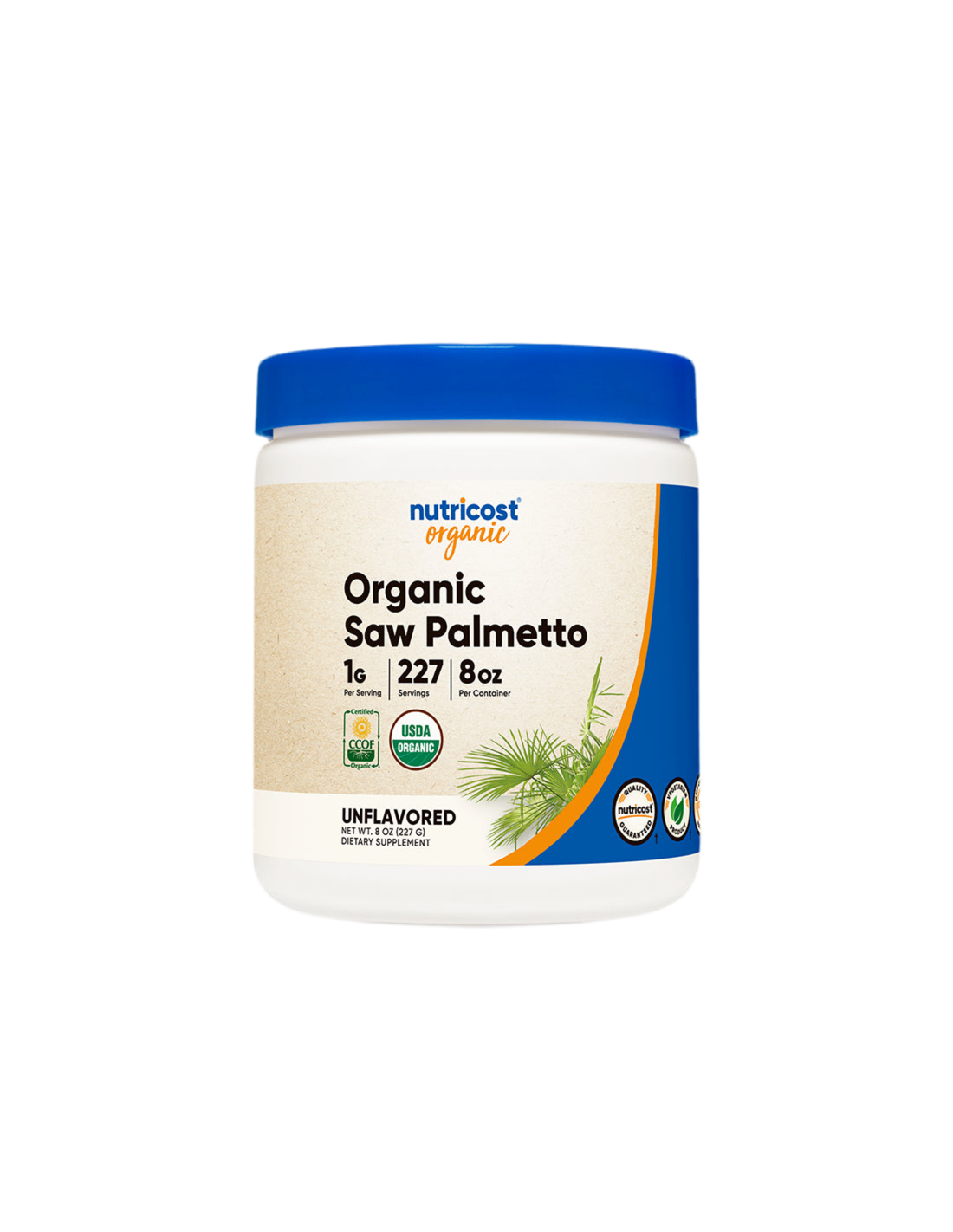 Простата - Saw Palmetto, 227 гр <tc>Nutricost</tc> прах