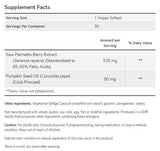 SAW Palmetto Extract | С масло от тиквени семена - 90 гел капсули