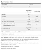 SAW Palmetto Extract | С масло от тиквени семена и цинк - 90 гел капсули