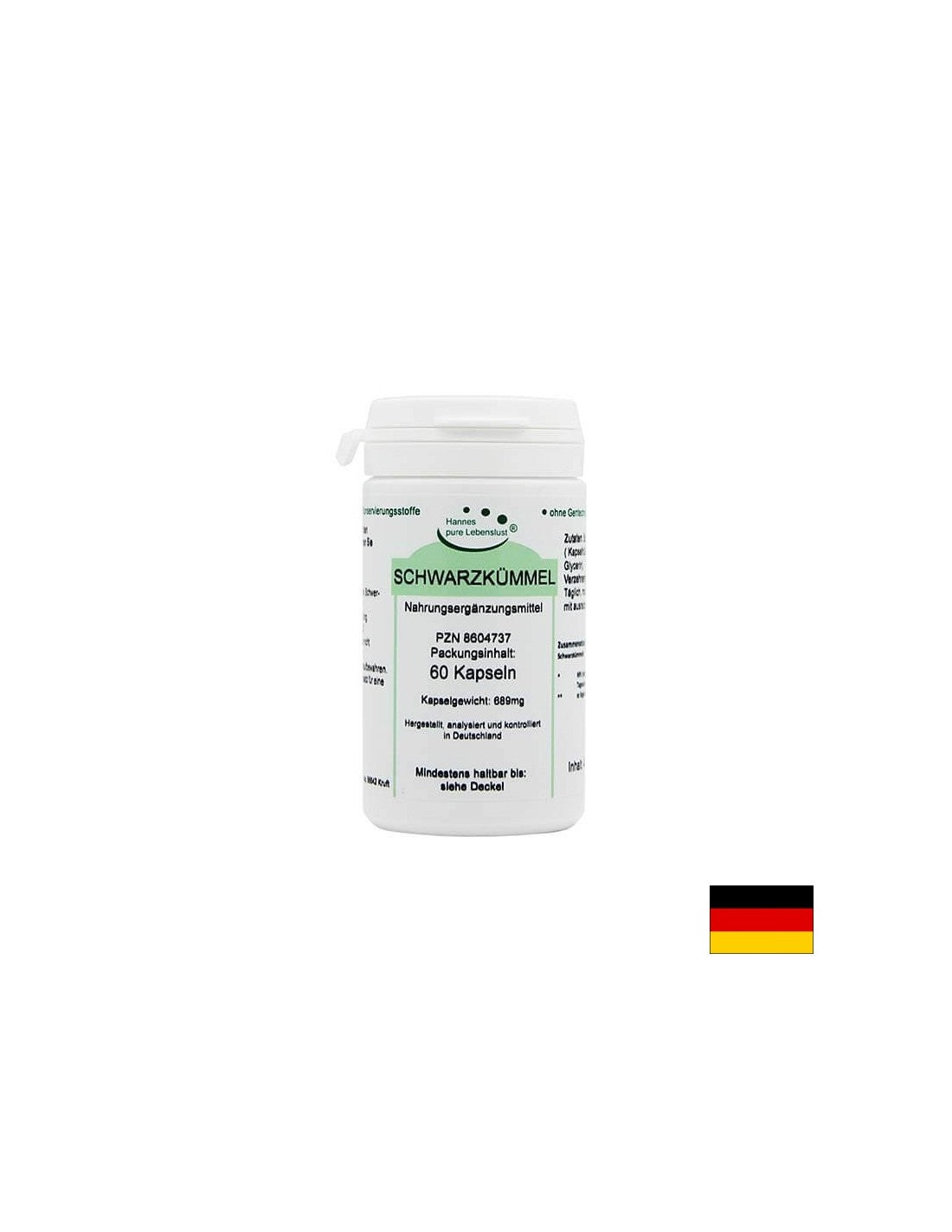 Schwarzkümmel / Черен кимион, 60 капсули El Compra
