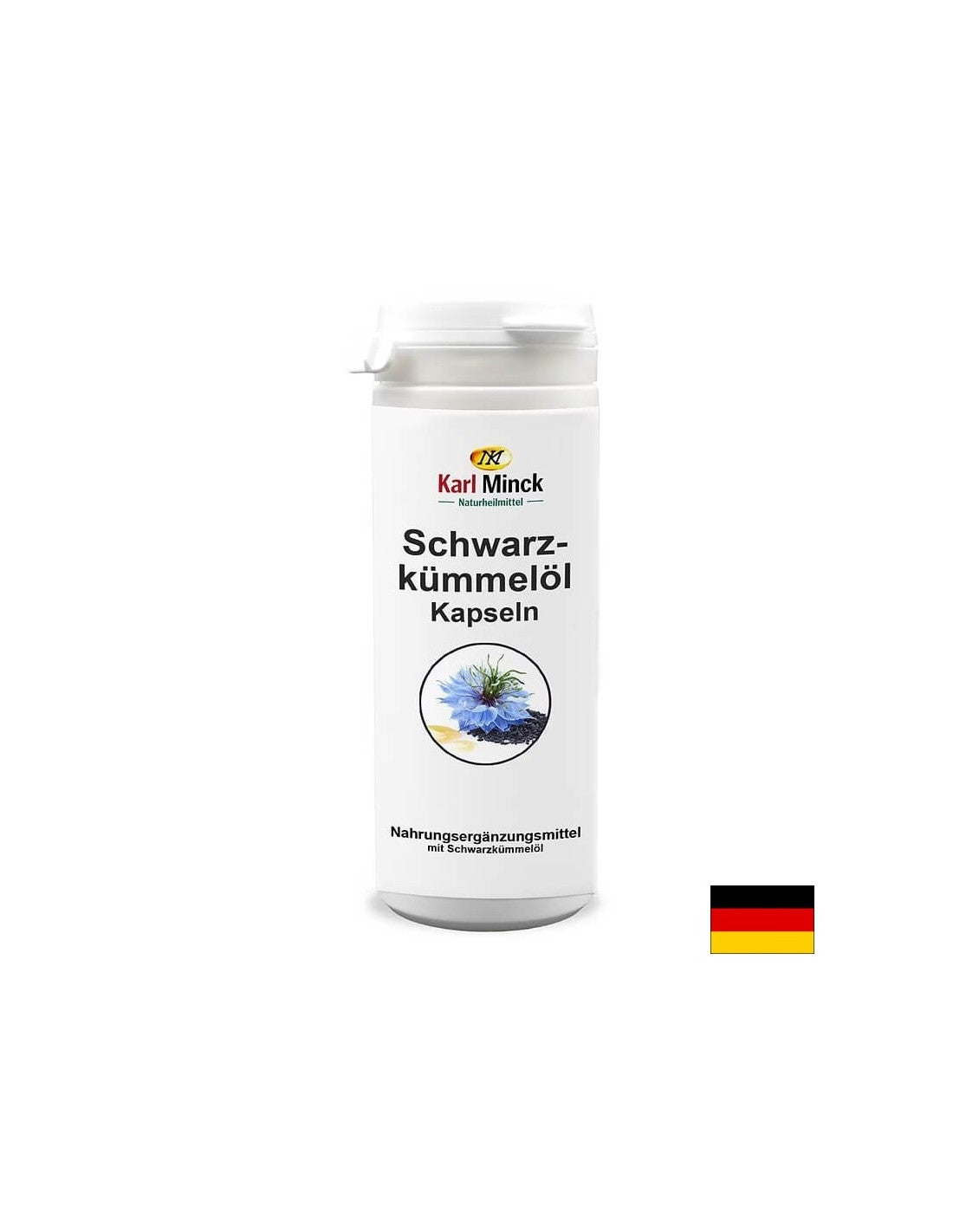 Schwarzkümmelöl - Масло от черен кимион 500 mg, 100 меки капсули <tc>Karl Minck</tc>