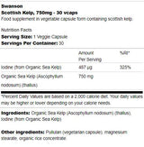 Шотландски водорасли 750 mg 30 капсули